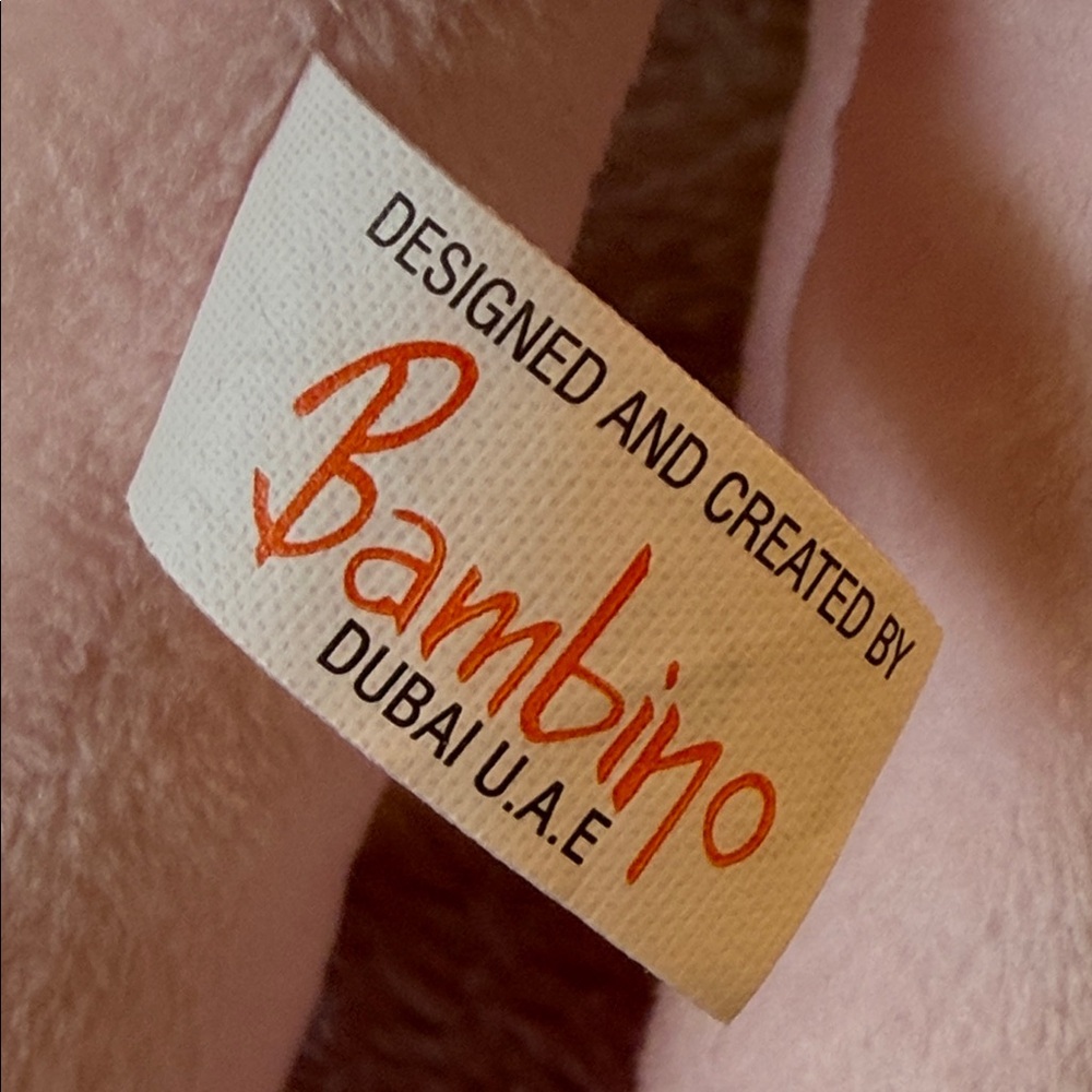 BAMBINO Dubai Arabian Camel Stuffed Toy - Picture 9 of 11